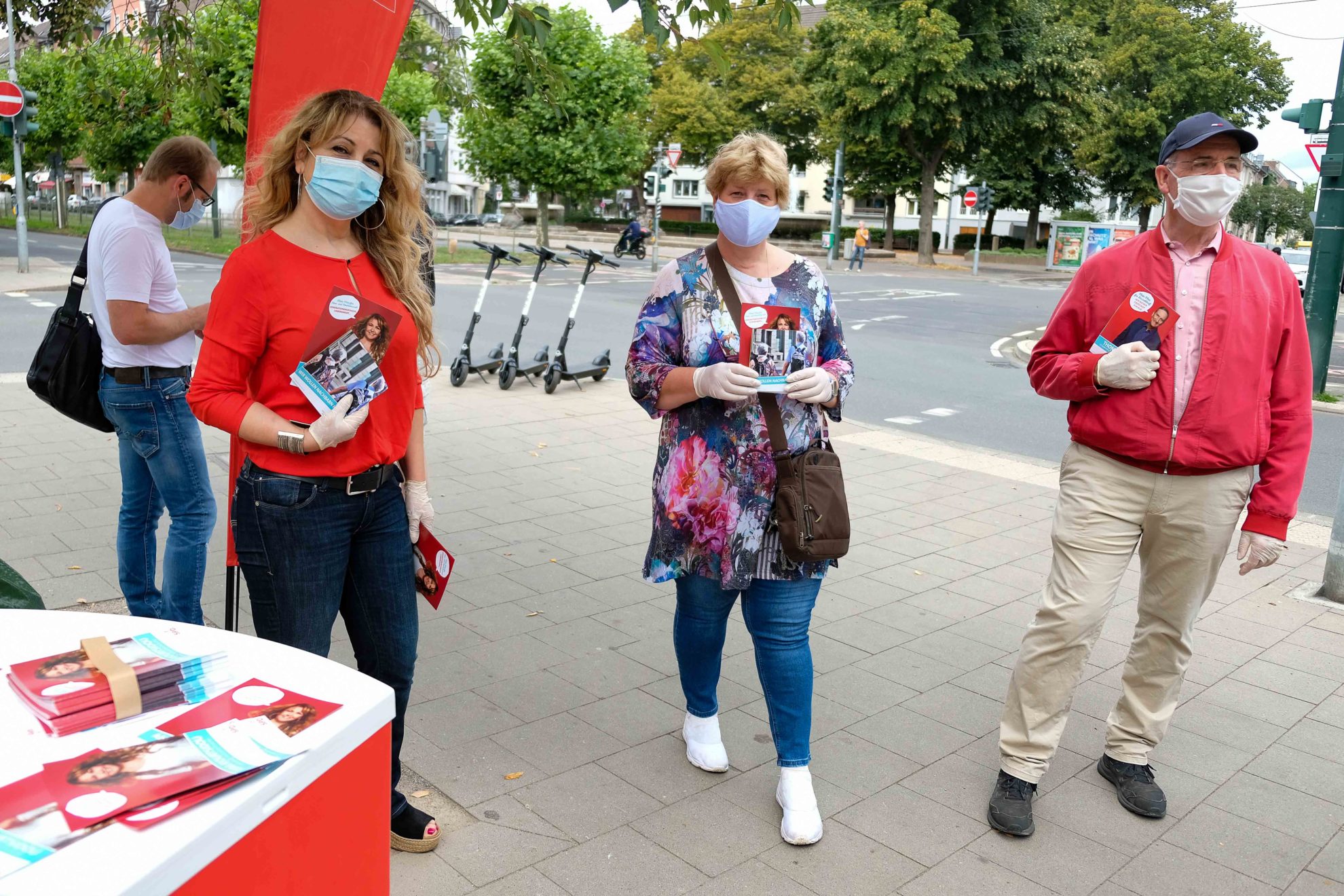 Wahlkampf in Oberkassel